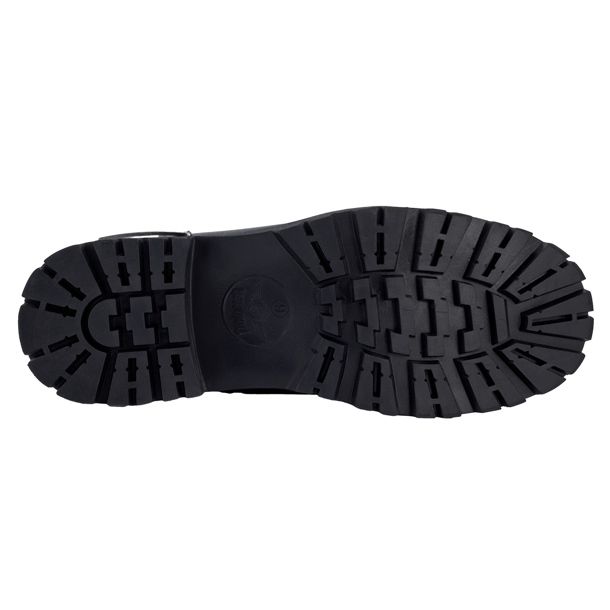 Dream Apparel Men's Motorcycle Riding Boots Waterproof Black Faux Leather Side Zipper Low Heel