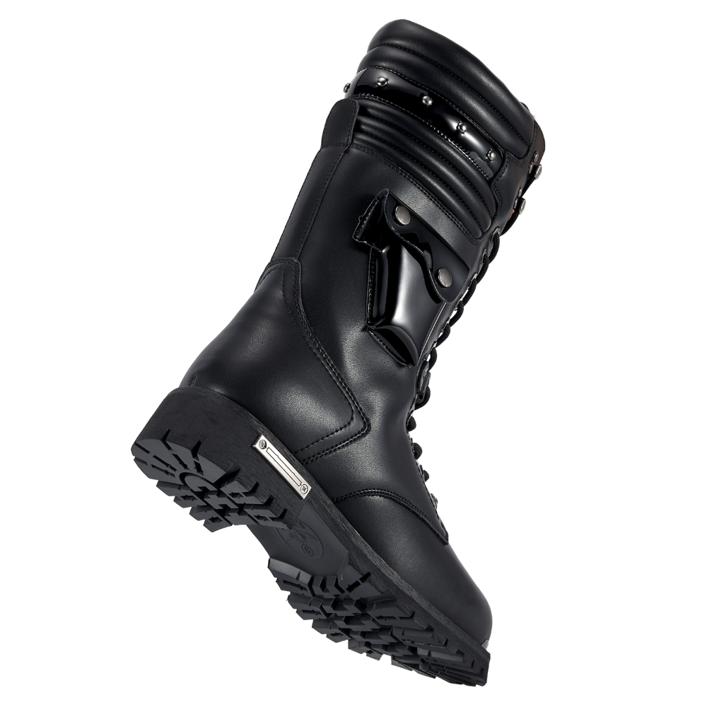 Dream Apparel Men Black Biker Boots