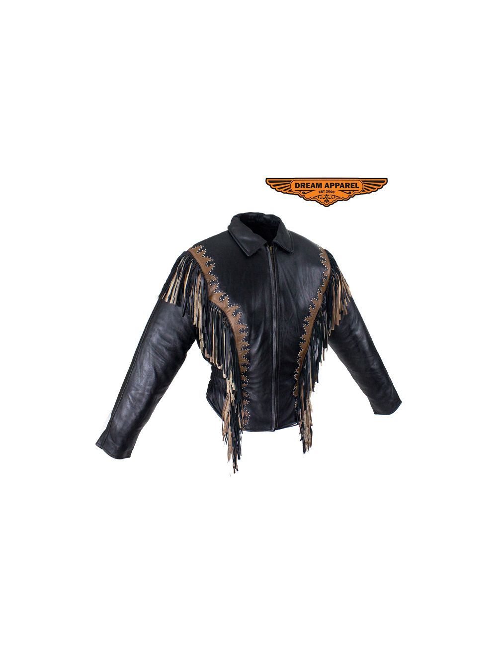 Womens jacket with studs