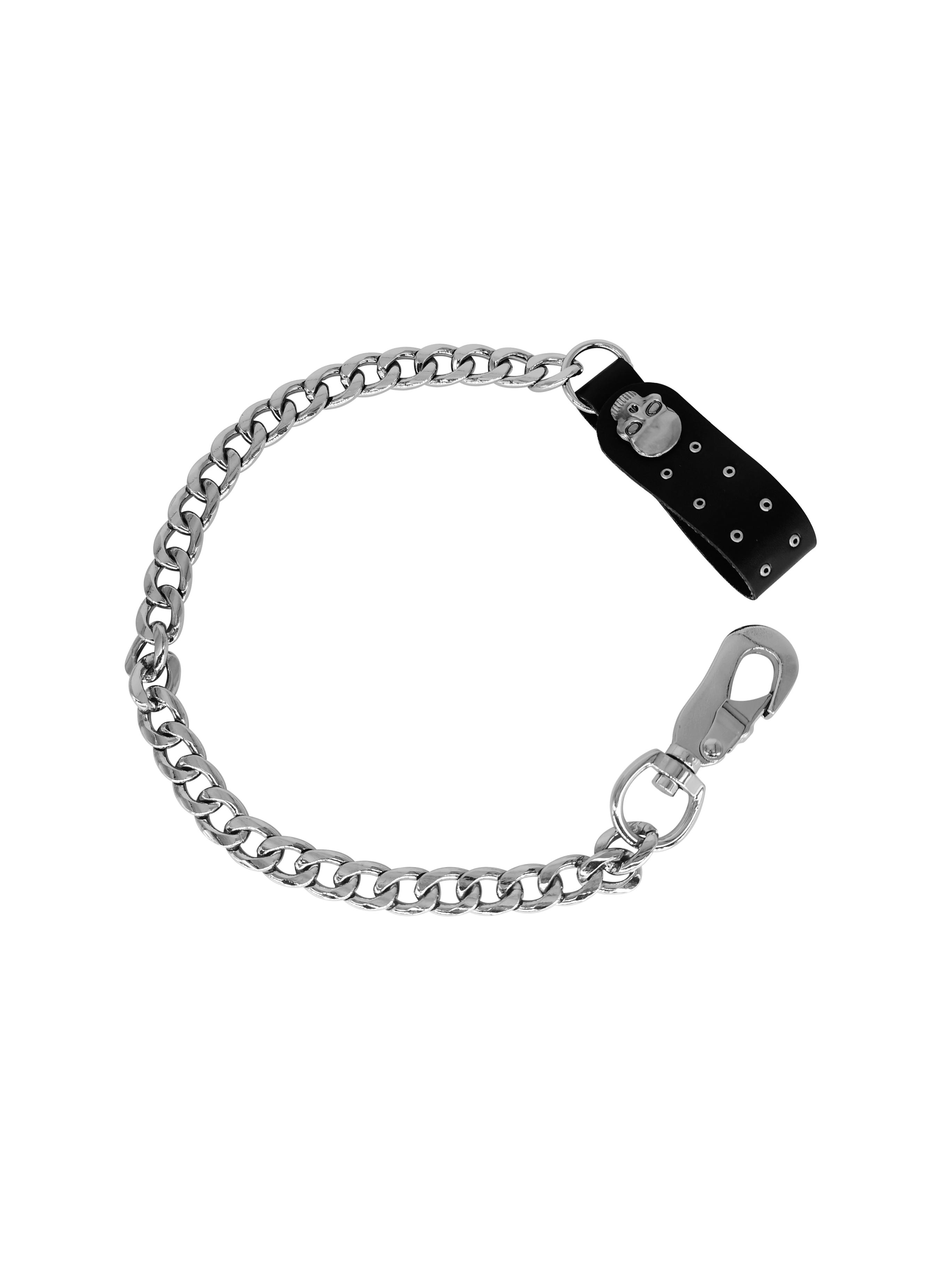 Biker Chain with Skull