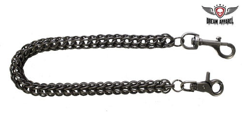 16" Gun Metal Biker Chain