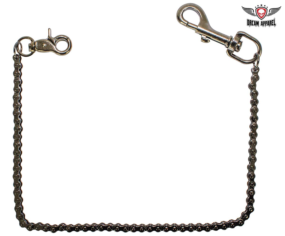 1/8" Decorative Biker Chain Wallet